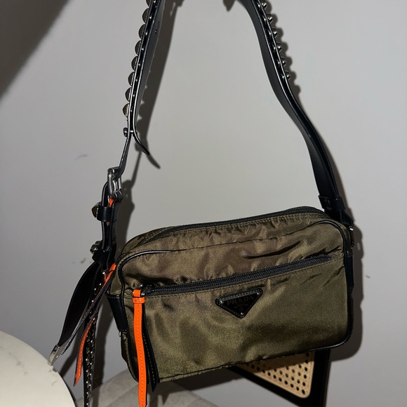 Prada Olive Green Crossbody Bag - Picture 3 of 7